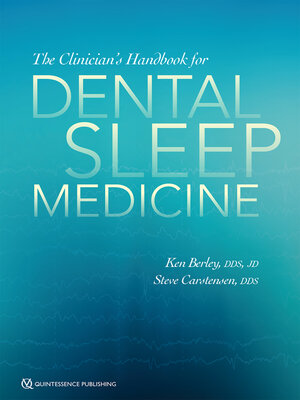 cover image of The Clinician's Handbook for Dental Sleep Medicine
